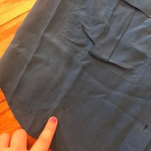 Equipment Dresses - Equipment 100% Silk Blue Shirtdress Equipment Dresses - Equipment 100% Silk Blue Shirtdress
